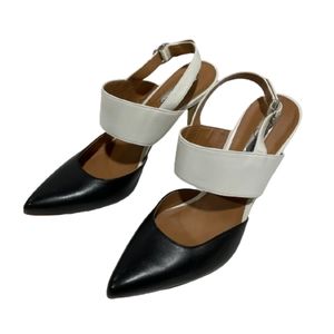 NIB Halogen Black/White Closed Toe Pumps